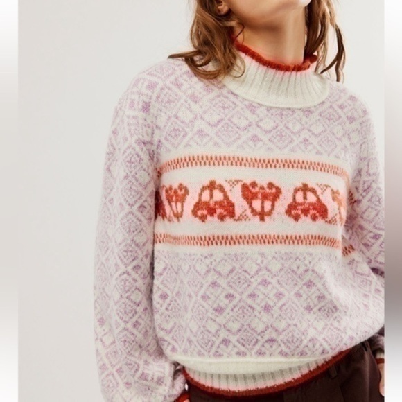 Free People Freya Fairisle Sweater